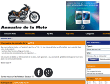 Tablet Screenshot of annuaire-moto.info